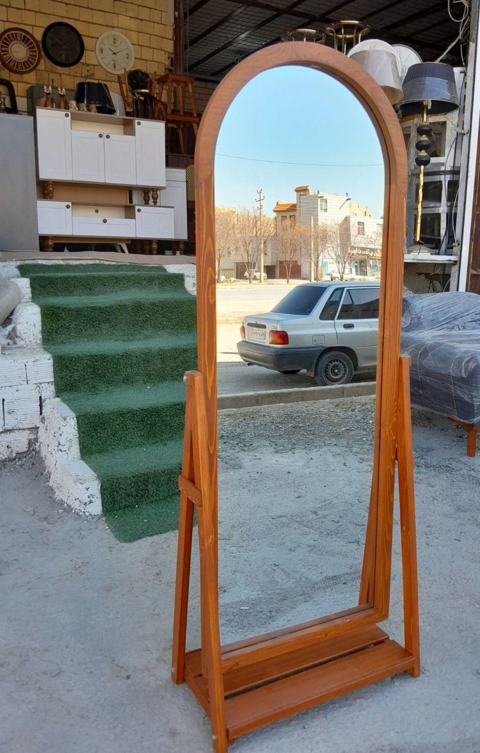 آینه قدی|آینه|خرمآباد, |دیوار