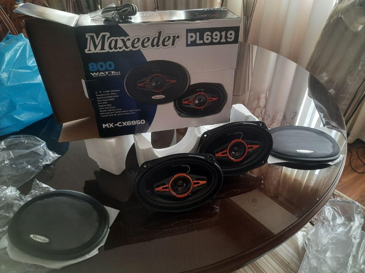 باند یا اسپیکر ماشین و خودرو مکسیدر مدل pl6919|قطعات یدکی و لوازم جانبی|تهران, پاسداران|دیوار