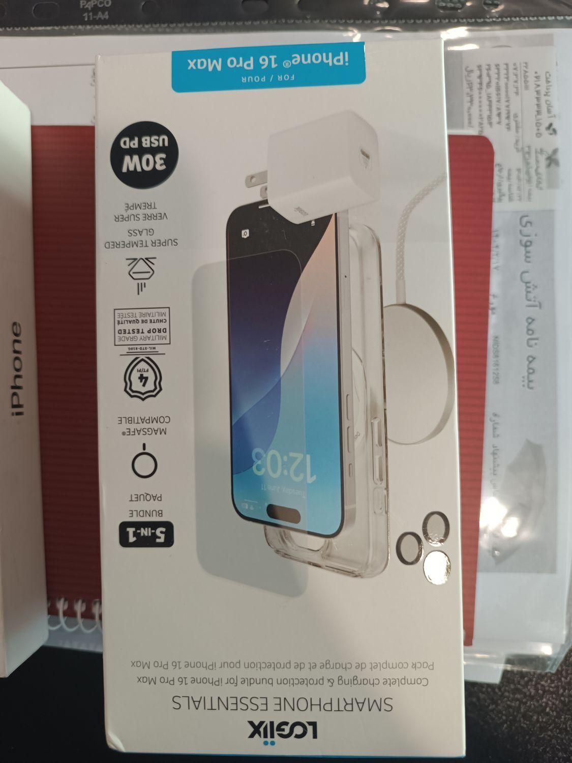 iPhone 16 Pro Max ( ریجستر نشده ) ۲۵۶ ca کانادا|موبایل|تهران, پاسداران|دیوار