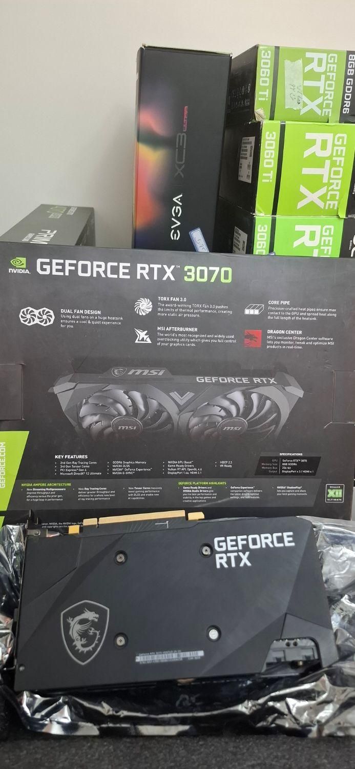 گرافیک ونتوس ام اس آی 3070 msi ventus msi|قطعات و لوازم جانبی رایانه|تهران, آذربایجان|دیوار