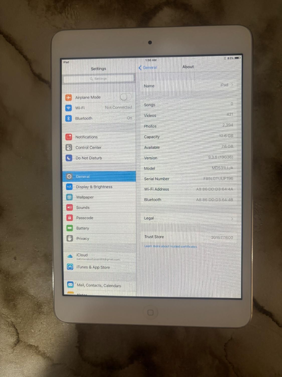 iPad mini 1|تبلت|تهران, تهران‌سر|دیوار