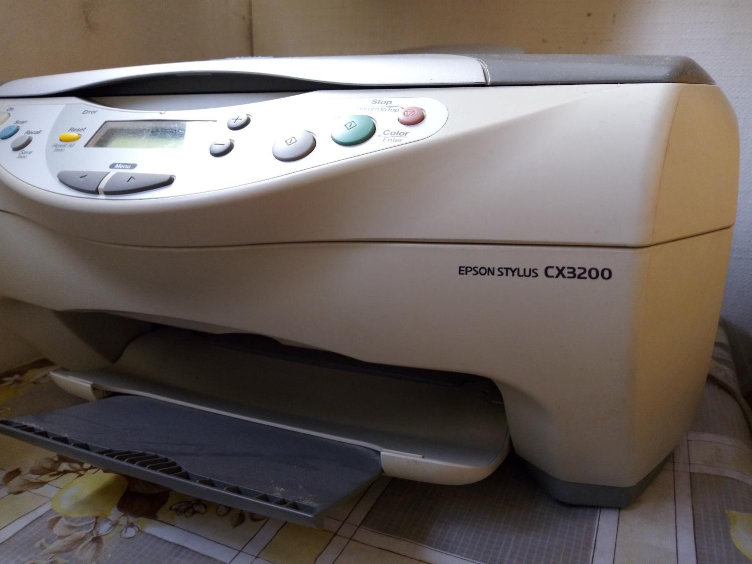 پرینتر رنگی و اسکنر EPSON STYLUS CX3200|پرینتر، اسکنر، کپی، فکس|تهران, اکباتان|دیوار