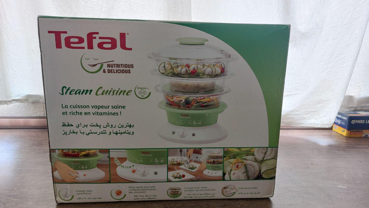 بخار پز tefal آکبند|اجاق گاز و لوازم برقی پخت‌وپز|تهران, تهران‌نو|دیوار