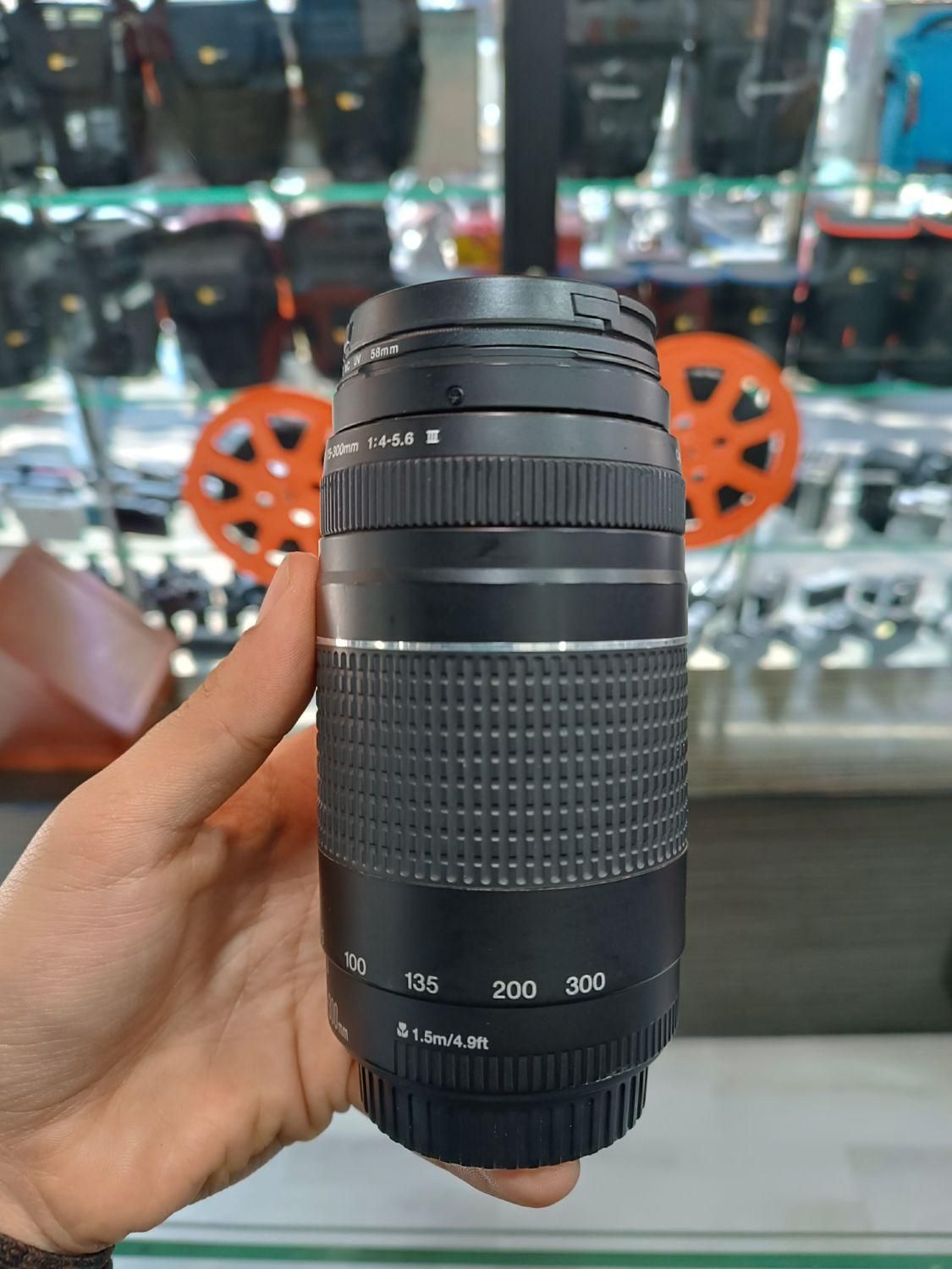 lens Canon 75-300|دوربین عکاسی و فیلم‌برداری|تهران, فردوسی|دیوار