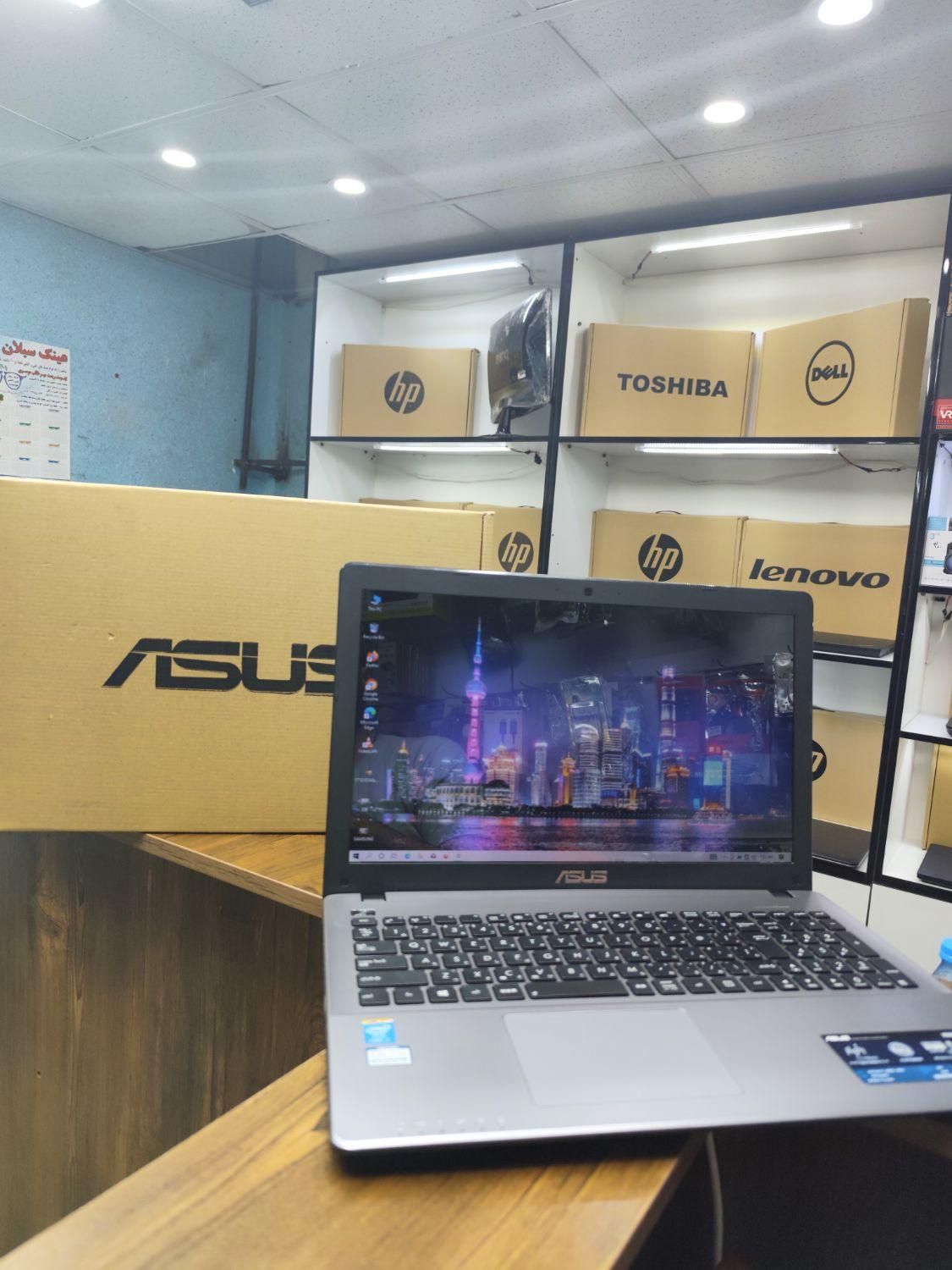 لپ تاپ asus مدل x550L  (فروشگاه لپ تاپ پرشین )|رایانه همراه|گلستان (تهران), |دیوار