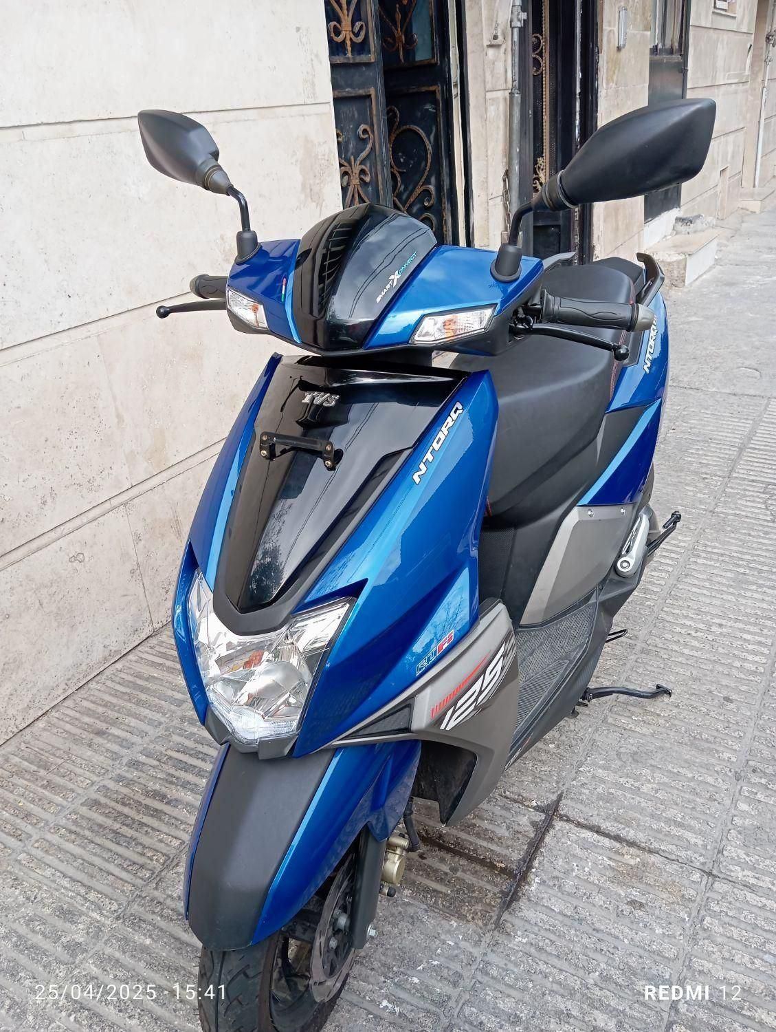 موتور TVS Ntorq 125 مدل 1402|موتورسیکلت|تهران, پیروزی|دیوار