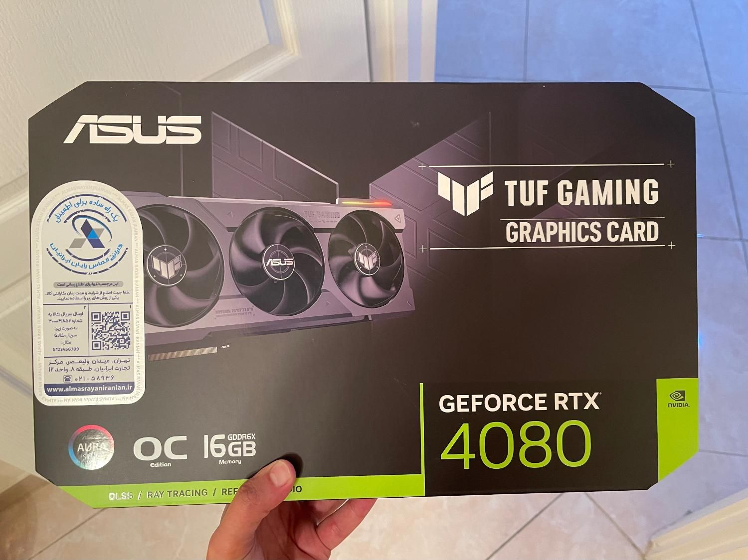 کارت گرافیک Asus TUF RTX 4080 OC 16gb|قطعات و لوازم جانبی رایانه|تهران, تهرانپارس غربی|دیوار