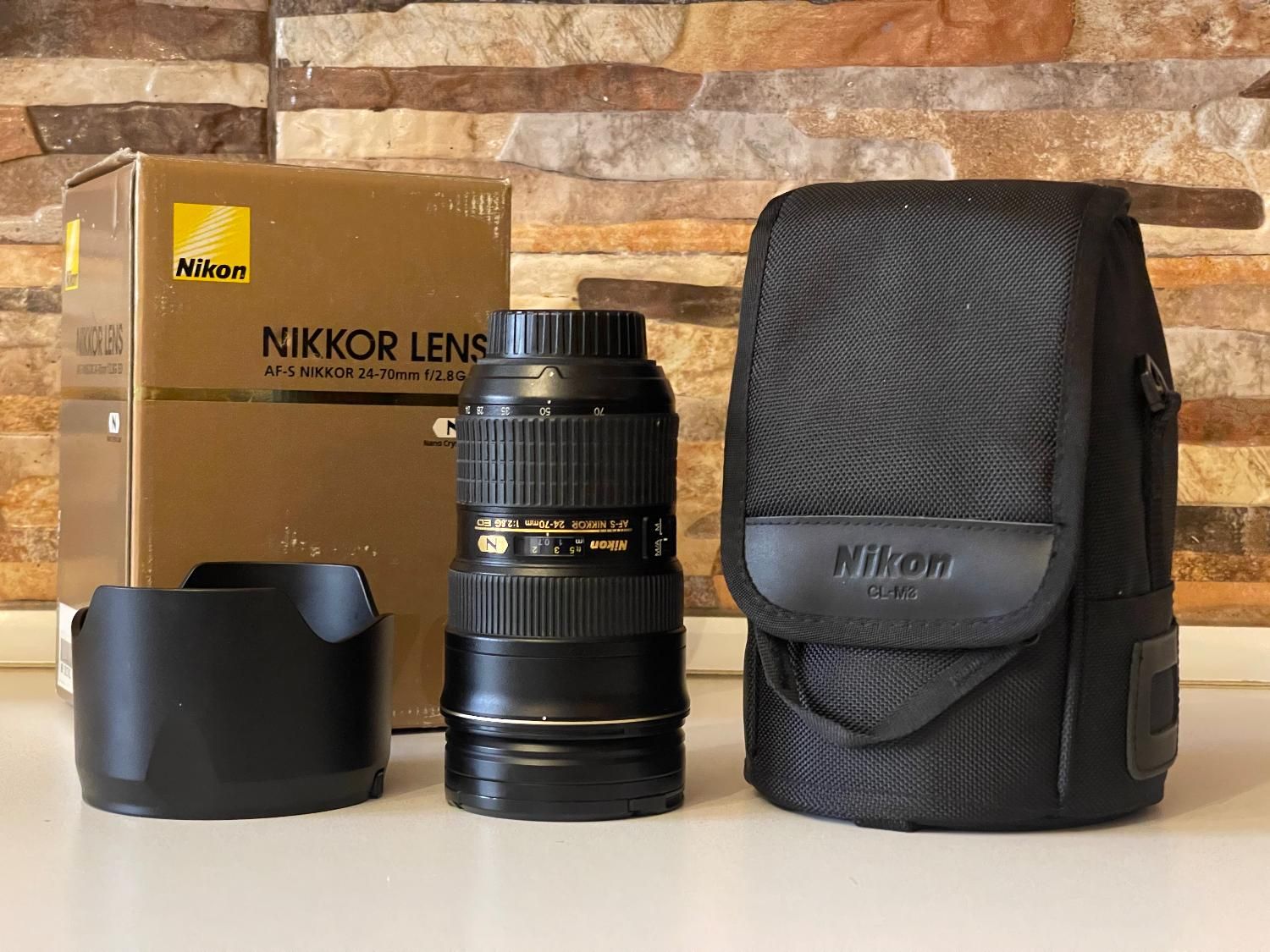 لنز نیکون ۷۰-۲۴ نانو طلائی دیافراگم ۲.۸ Nikon|دوربین عکاسی و فیلم‌برداری|تهران, کوی مهران|دیوار