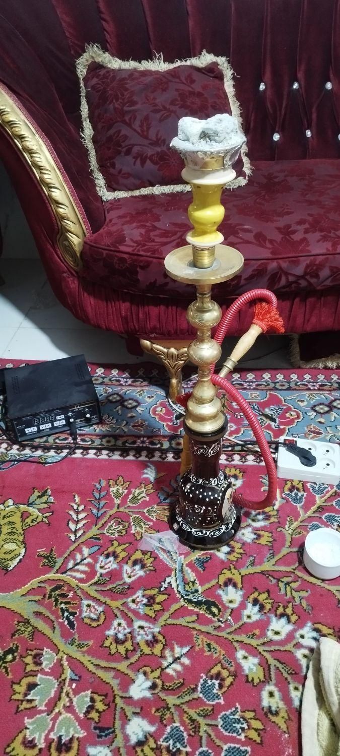 قلیون تنه برنجی|کلکسیون و سرگرمی|تهران, دولتخواه|دیوار