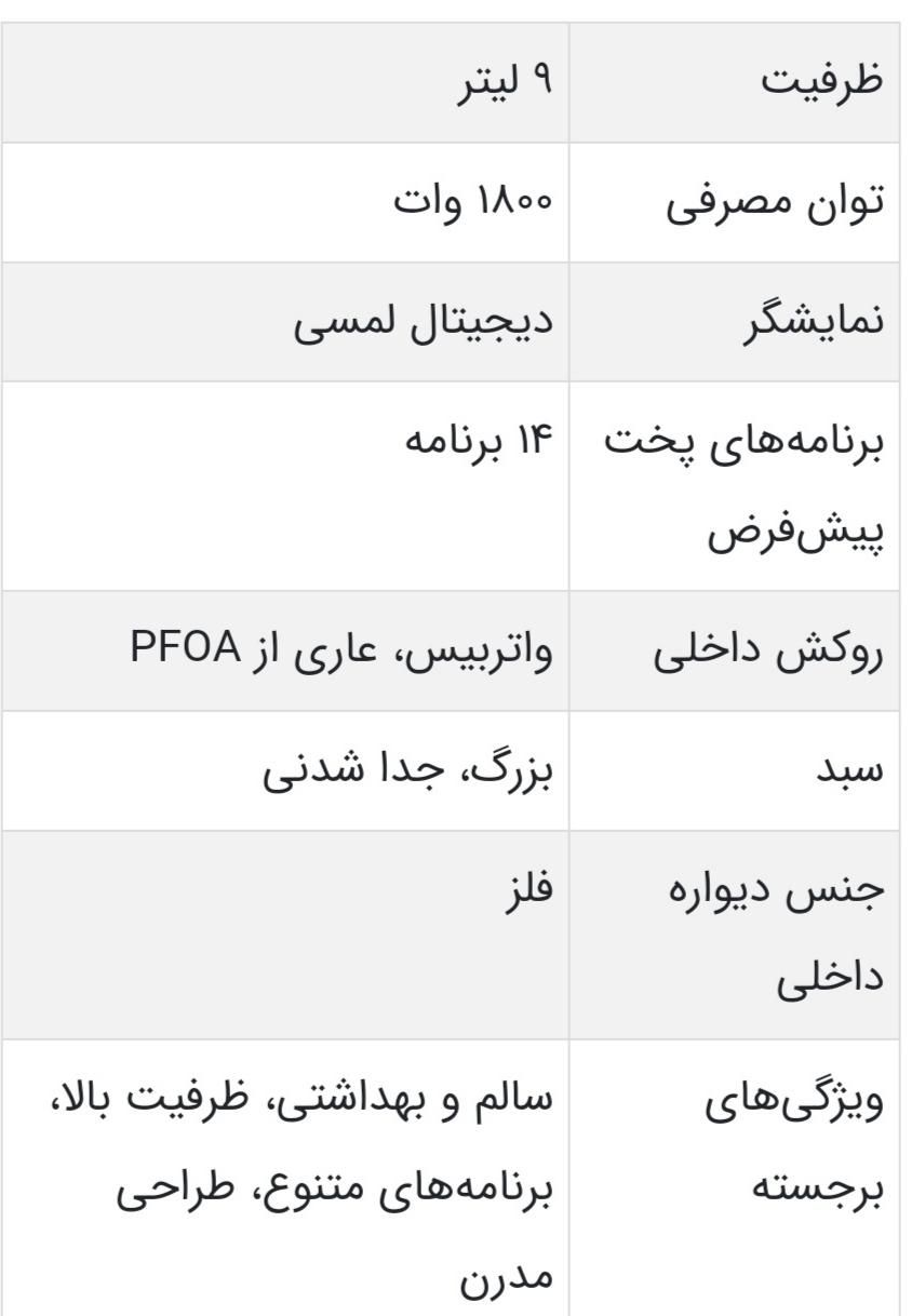 سرخکن بدون روغن بونیتو 9 لیتری (اصلی)|اجاق گاز و لوازم برقی پخت‌وپز|تهران, مبارک‌آباد بهشتی|دیوار