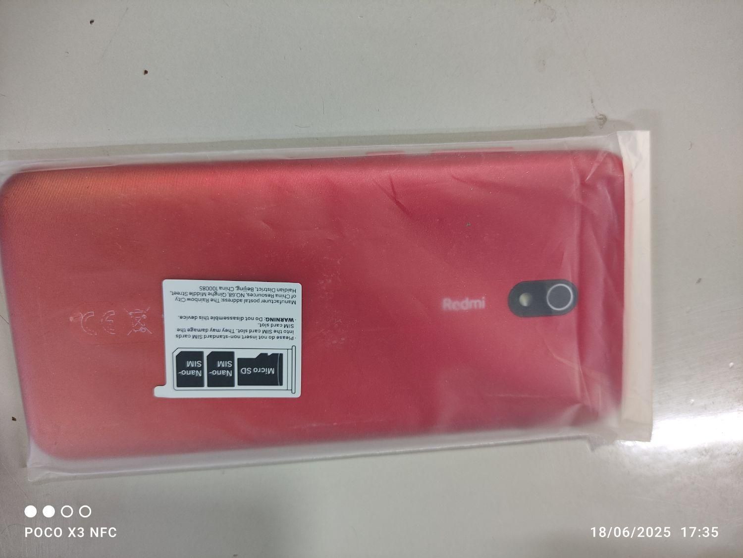 شیائومی Redmi 8A با حافظهٔ ۳۲ گیگابایت|موبایل|مشهد, طبرسی شمالی|دیوار