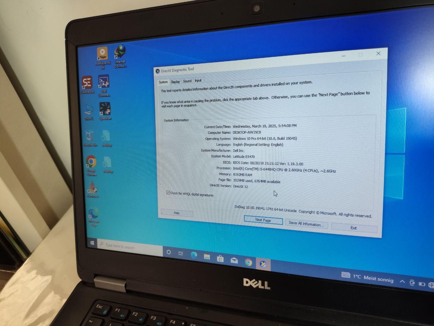 لپتاپ DELL 5470 با پردازنده i5 و SSD|رایانه همراه|قم, انسجام|دیوار