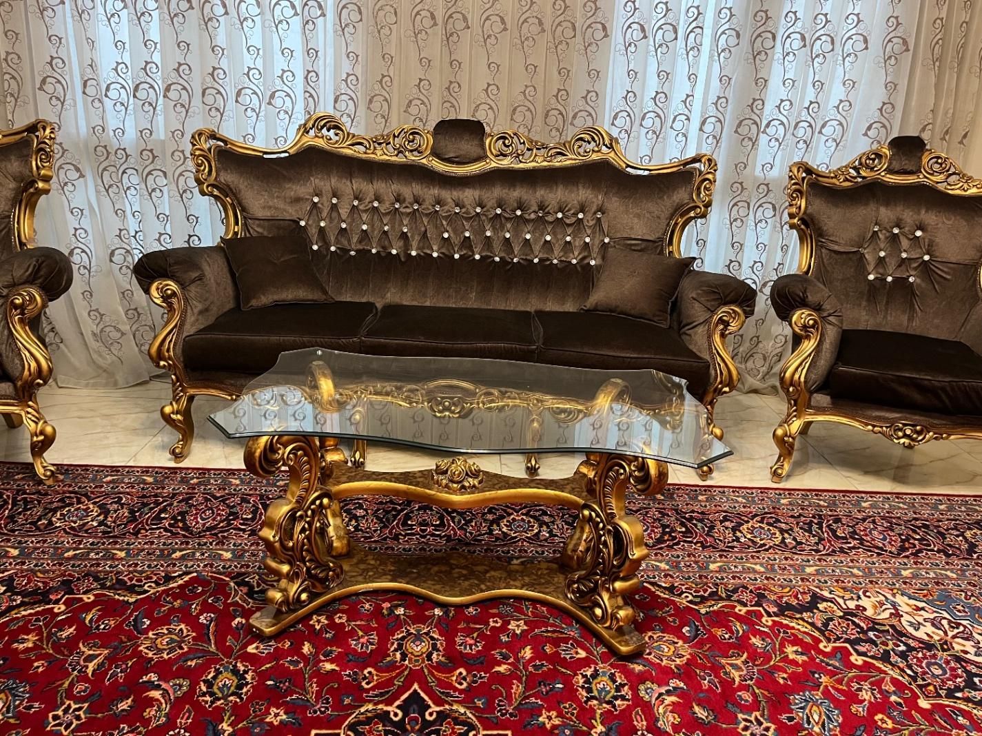 مبل ۸نفره|مبلمان خانگی و میز عسلی|تهران, شهرک دریا|دیوار