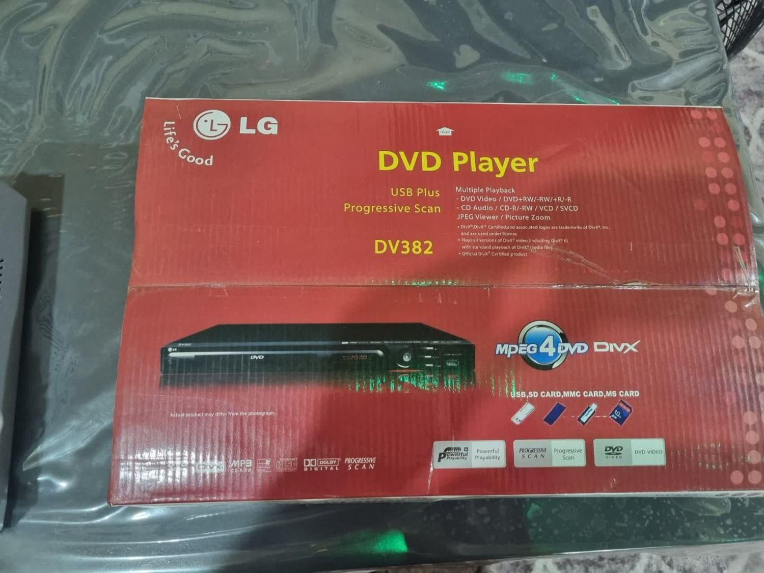 دی وی دی پلیر مدل dv 382|پخش‌کننده DVD و ویدیو|شوش, |دیوار