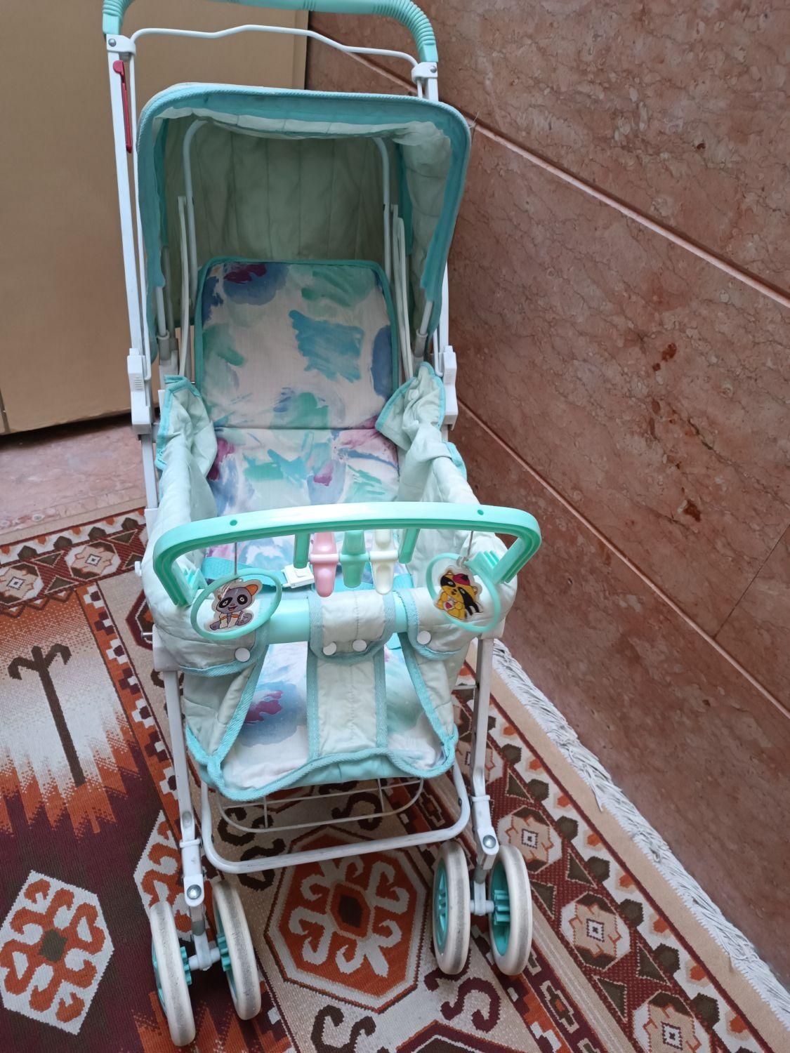 کالسکه تایوانی دوطرفه توپ جیمبال اسباب بازی|کالسکه و لوازم جانبی|تهران, سلسبیل|دیوار