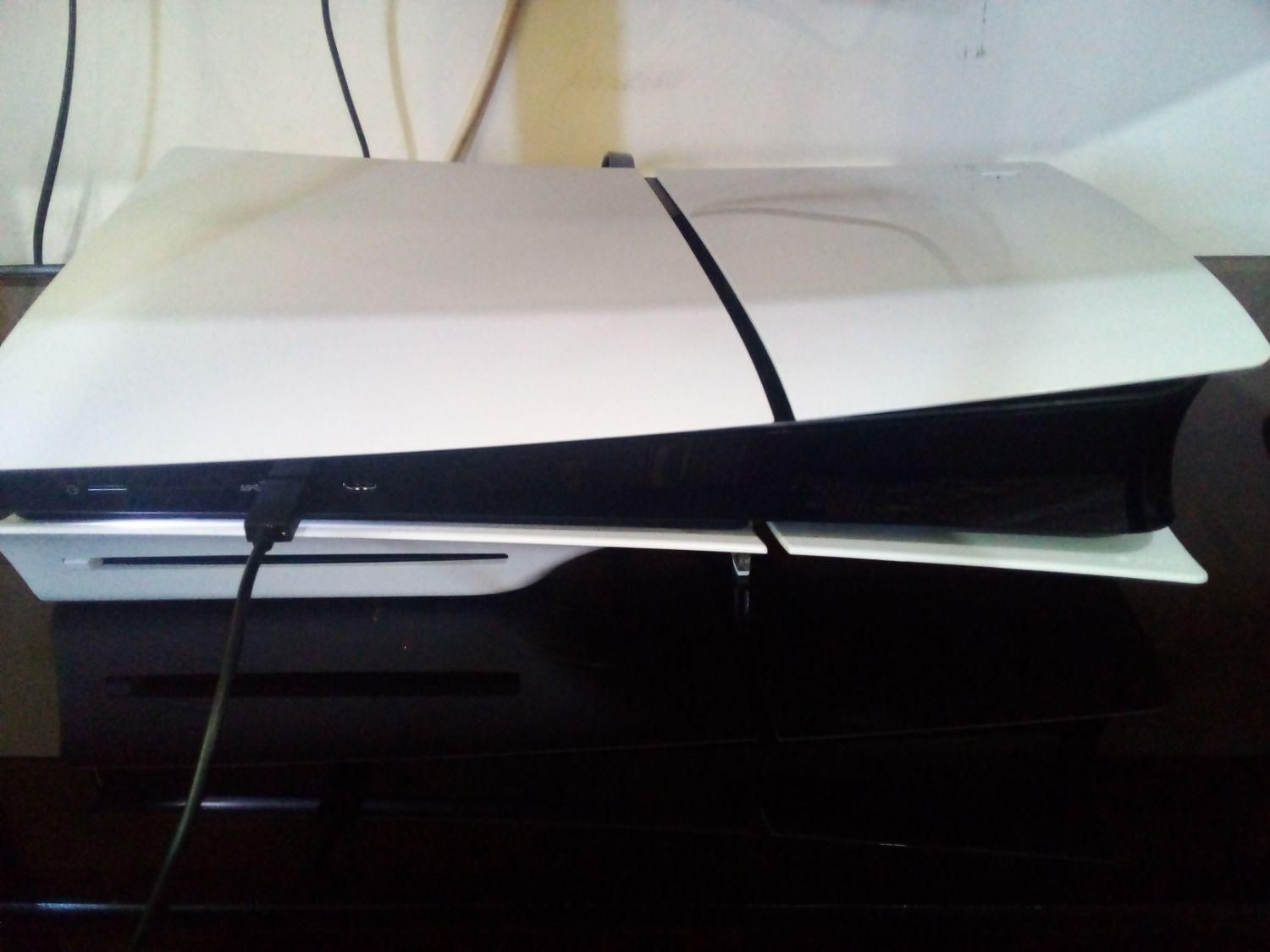 کنسول ps5 slim دیسکخور با جعبه و فول بازی|کنسول، بازی ویدئویی و آنلاین|رشت, پل تالشان|دیوار