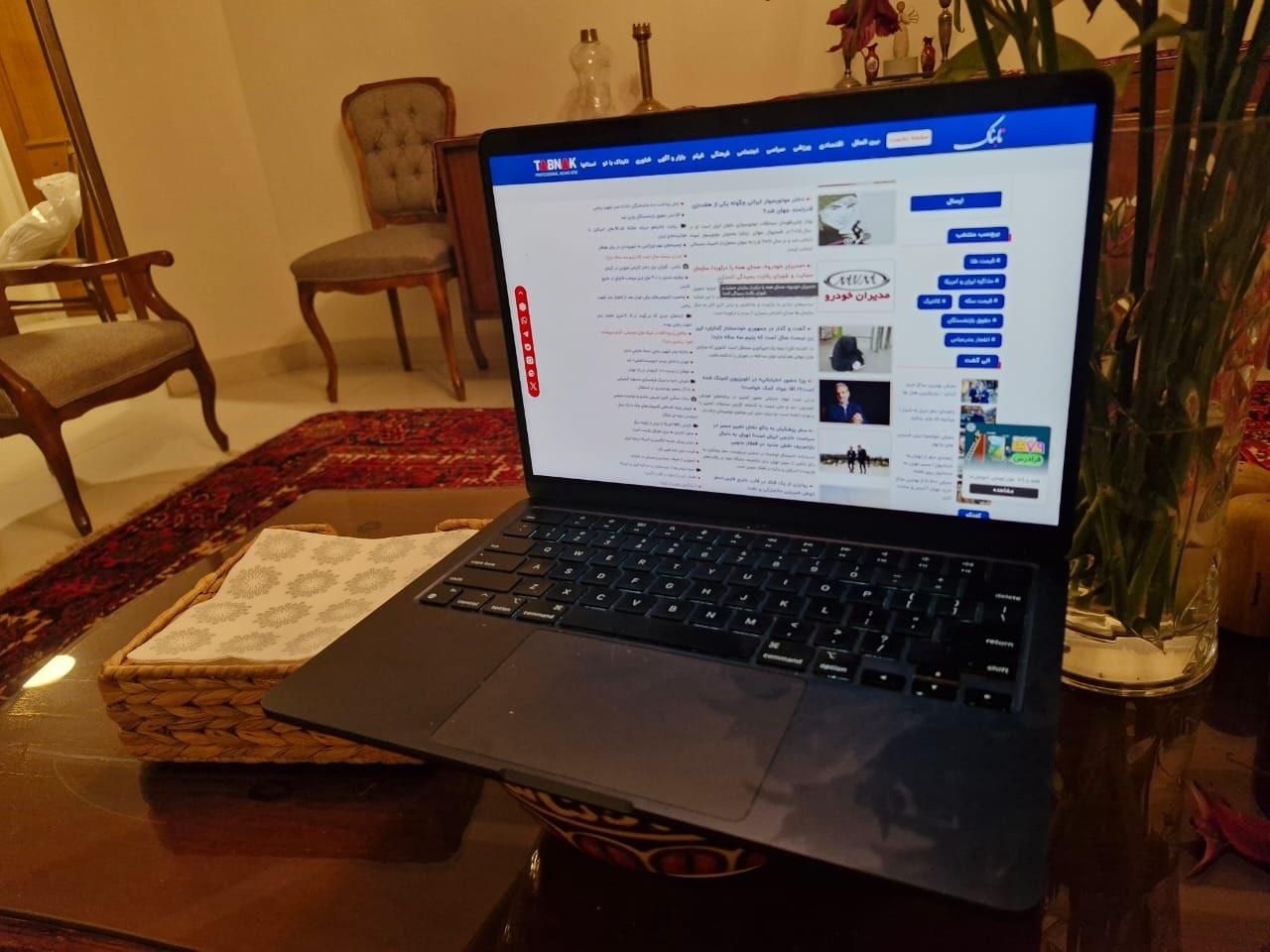 Macbook Air M2 2022 8gb|رایانه همراه|تهران, حکمت|دیوار