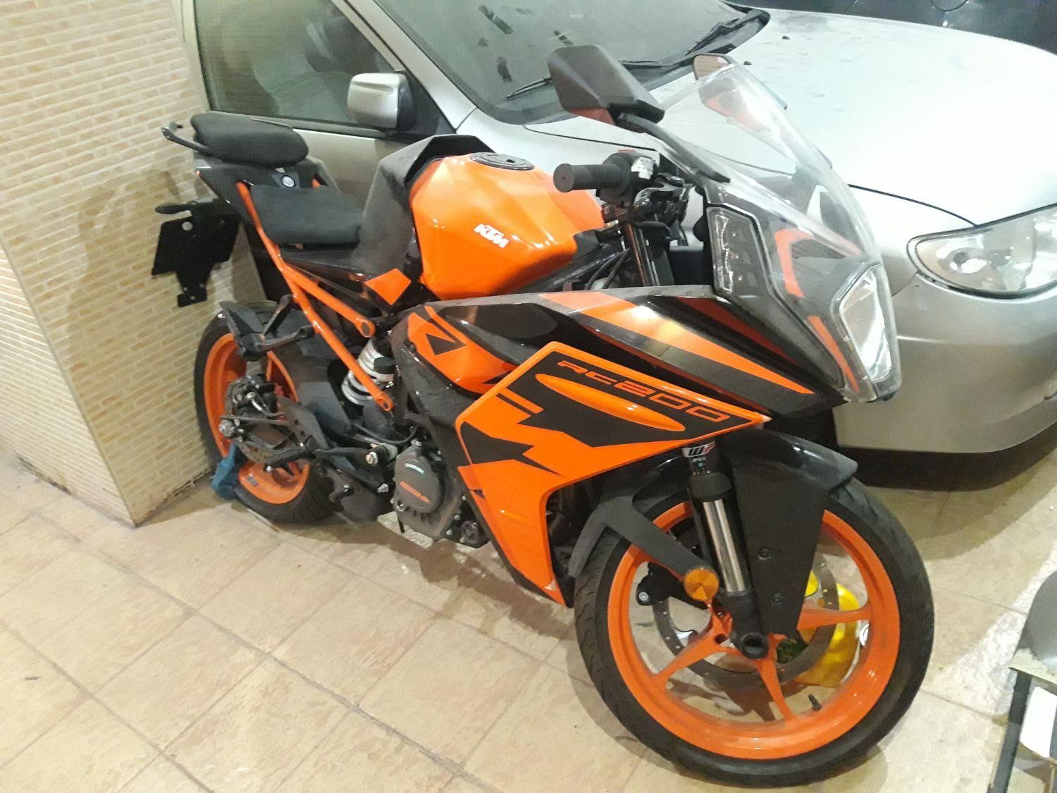 rc 200 ktm new face ۲۰۲۳|موتورسیکلت|تهران, چیتگر|دیوار