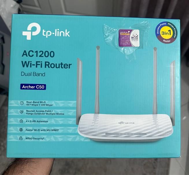 روتر tp-link (تی پی لینک) Archer C60 v4|مودم و تجهیزات شبکه|تهران, میدان ولیعصر|دیوار