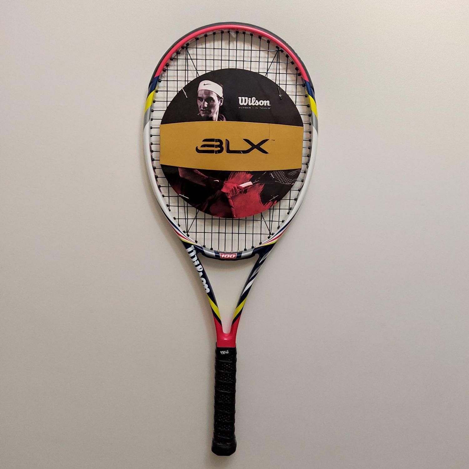 راکت تنیس ویلسون Wilson blx steam 100|ورزش‌های توپی|تهران, پاسداران|دیوار