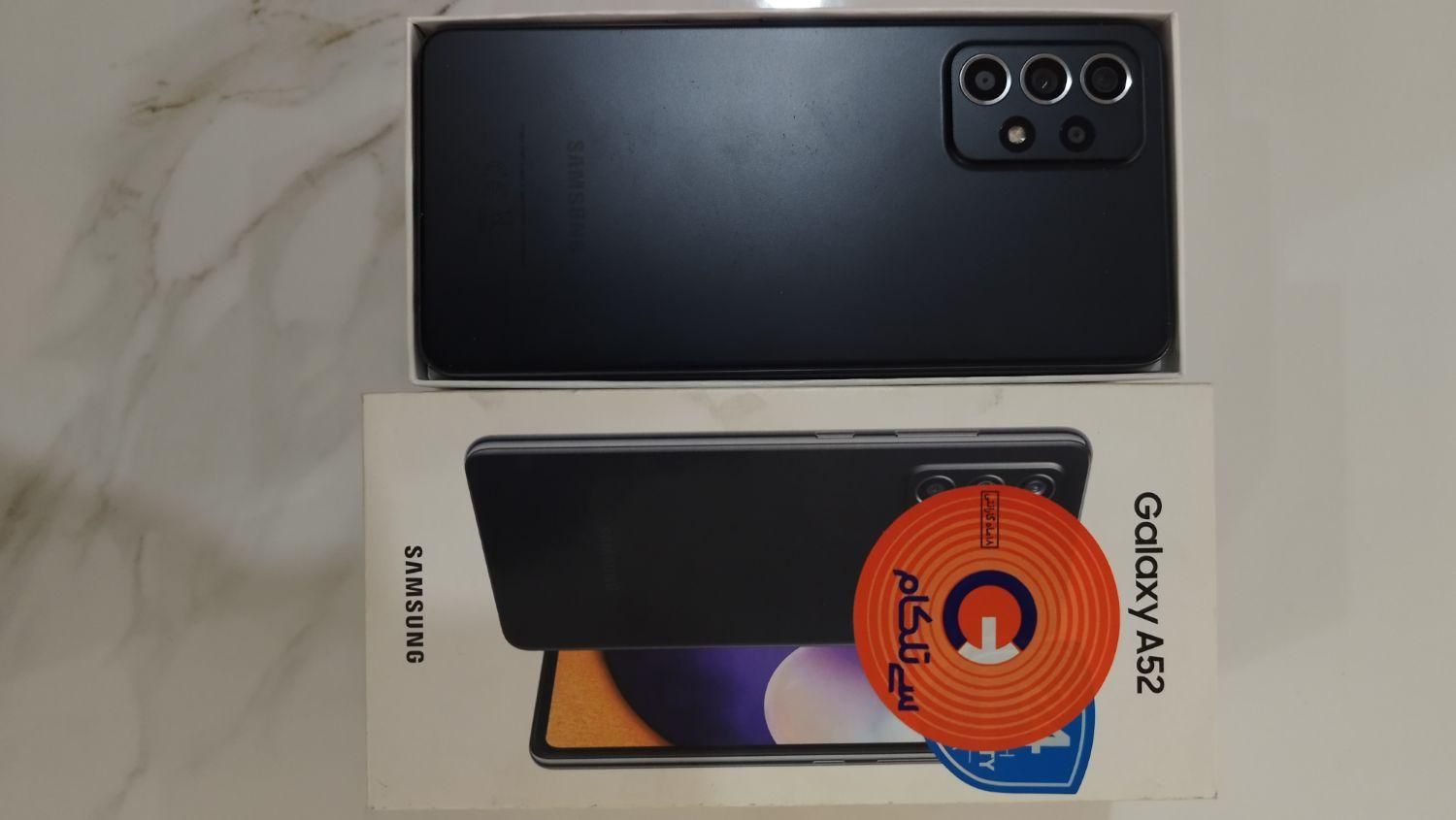 سامسونگ Galaxy A52 با حافظهٔ ۱۲۸ گیگابایت|موبایل|تهران, پیروزی|دیوار