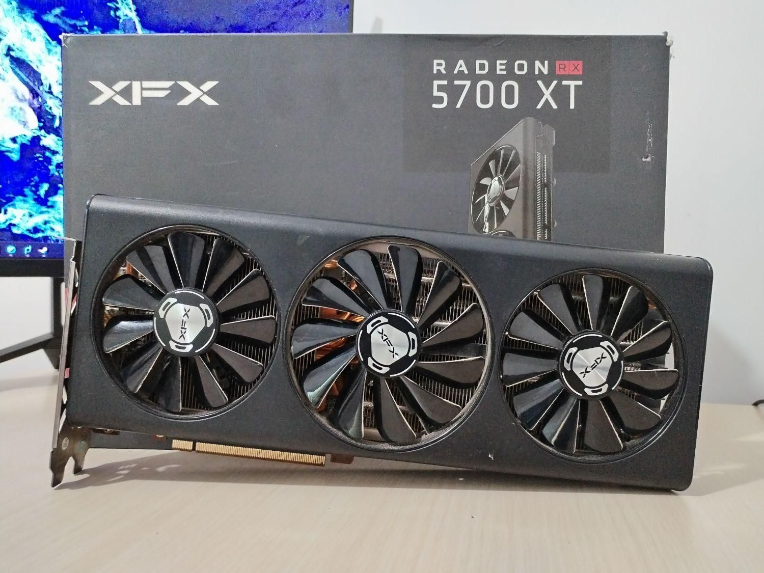 کارت گرافیک XFX RX5700XT|قطعات و لوازم جانبی رایانه|نیشابور, فرح بخش|دیوار