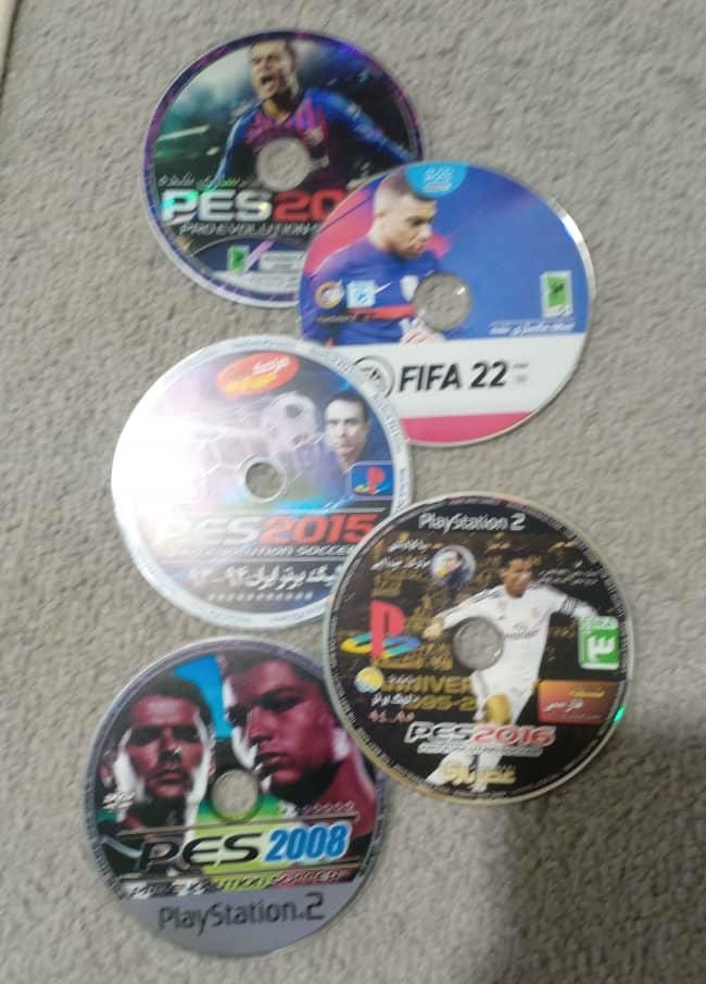 PS2 fat سری ۳۹۰۰۴ عالی تک دسته همراه با ۵ دیسک ft|کنسول، بازی ویدئویی و آنلاین|تهران, طوس|دیوار