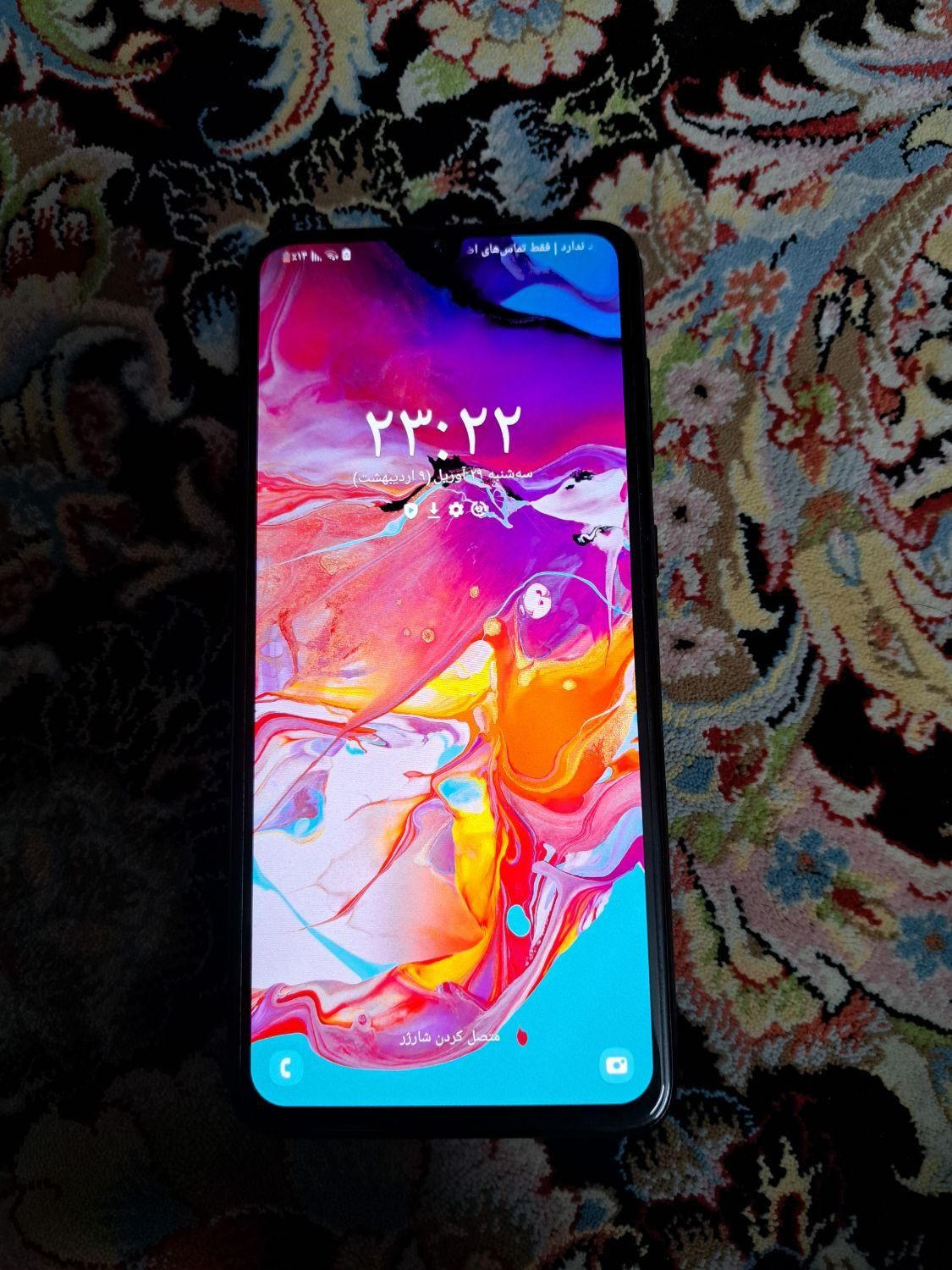 سامسونگ Galaxy A70 با حافظهٔ ۱۲۸ گیگابایت|موبایل|تهران, شریف‌آباد|دیوار