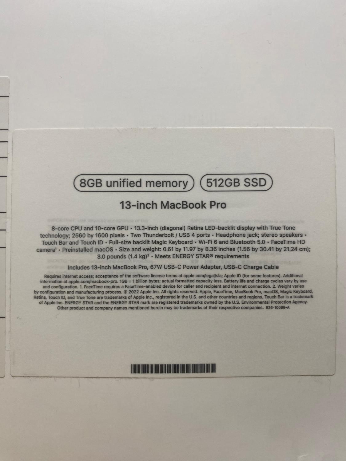 Apple Macbook Pro M2 2022|رایانه همراه|اراک, |دیوار