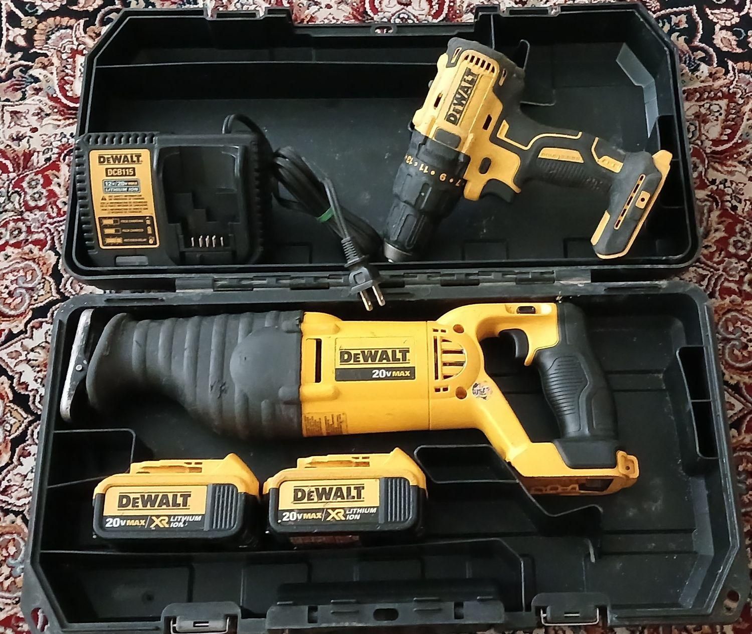 دریل پیچ گوشتی اره افقی بر شارژی دیوالت Dewalt|ابزارآلات|تهران, فیروزآبادی|دیوار