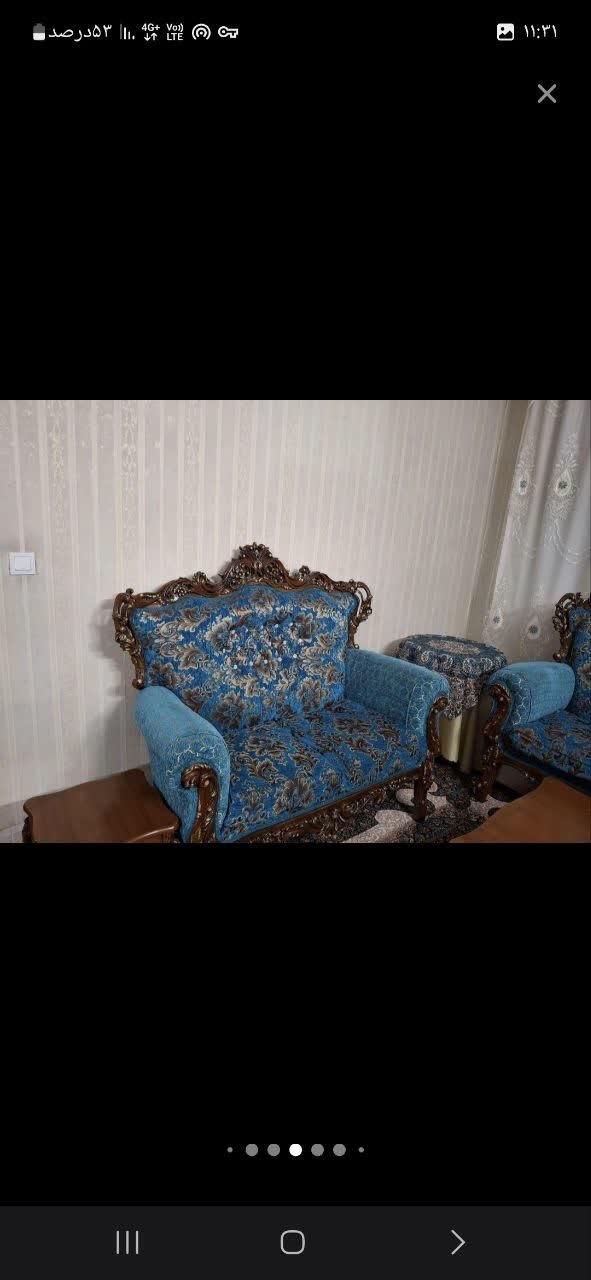 مبلمان ۷ نفره|مبلمان خانگی و میز عسلی|تهران, خانی‌آباد نو|دیوار