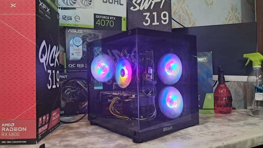 کیس گیمینگ. رندرینگ -CORE i7 آکواریومی گیم|رایانه رومیزی|تهران, بلوار کشاورز|دیوار