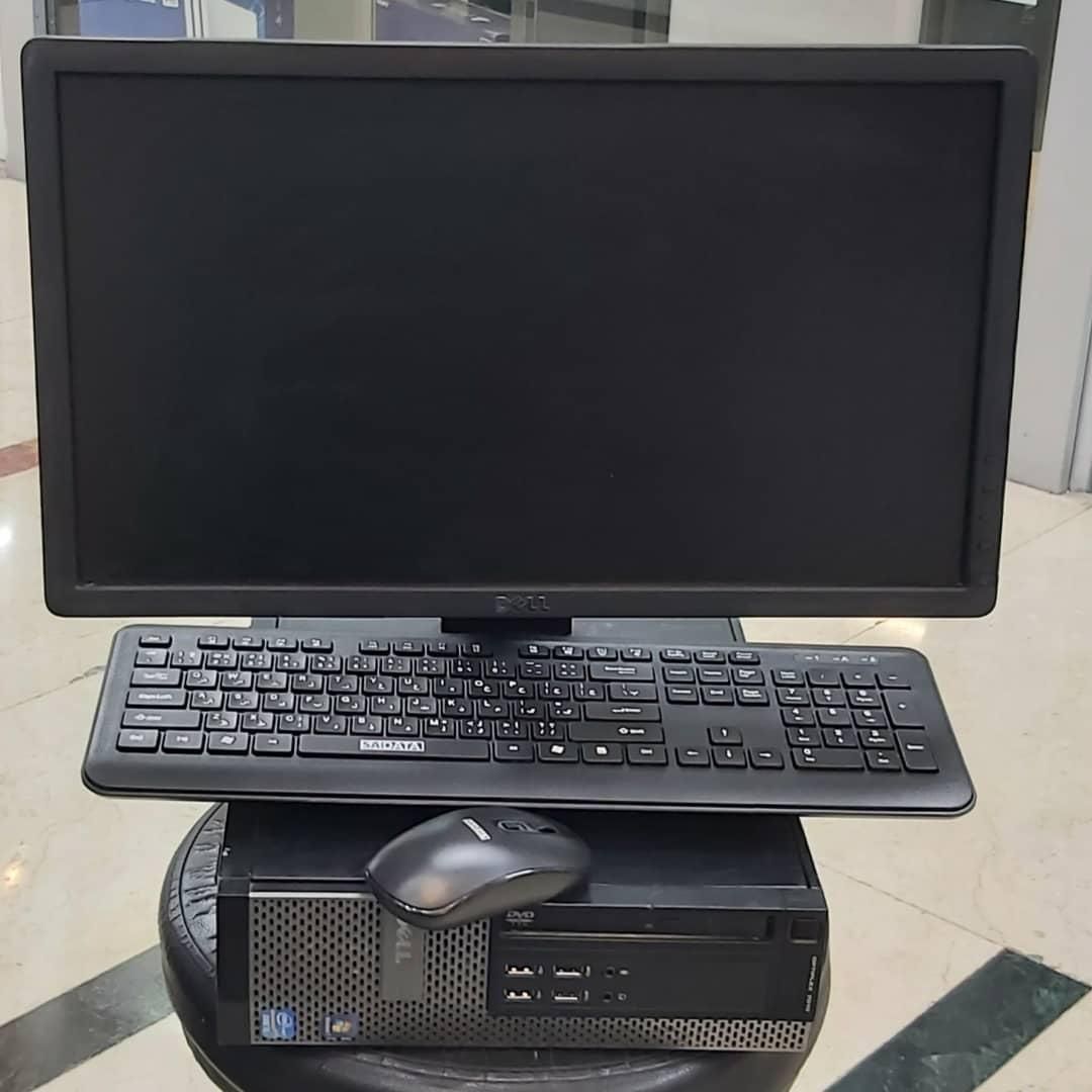 کامپیوتر کامل مینی کیس مانیتور کیبردLenovo HP Dell|رایانه رومیزی|تهران, قبا|دیوار