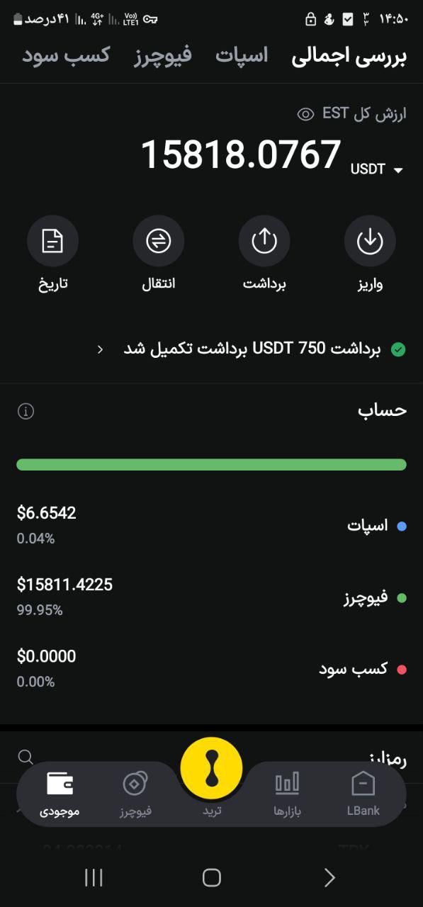 سرمایه اولیه کار ترید ارزدیجیتال کریپتو تتر طلا|استخدام مالی، حسابداری، حقوقی|تهران, آرژانتین|دیوار