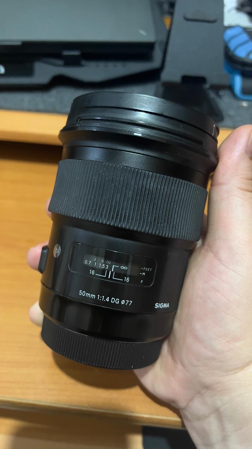 لنز sigma f1.4 ۵۰ art کنونی|دوربین عکاسی و فیلم‌برداری|تهران, اراج|دیوار