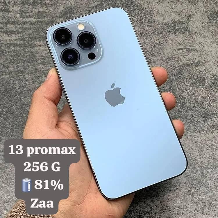 اپل iPhone 13 Pro Max با حافظهٔ ۲۵۶ گیگابایت|موبایل|تهران, شهرک ولیعصر|دیوار