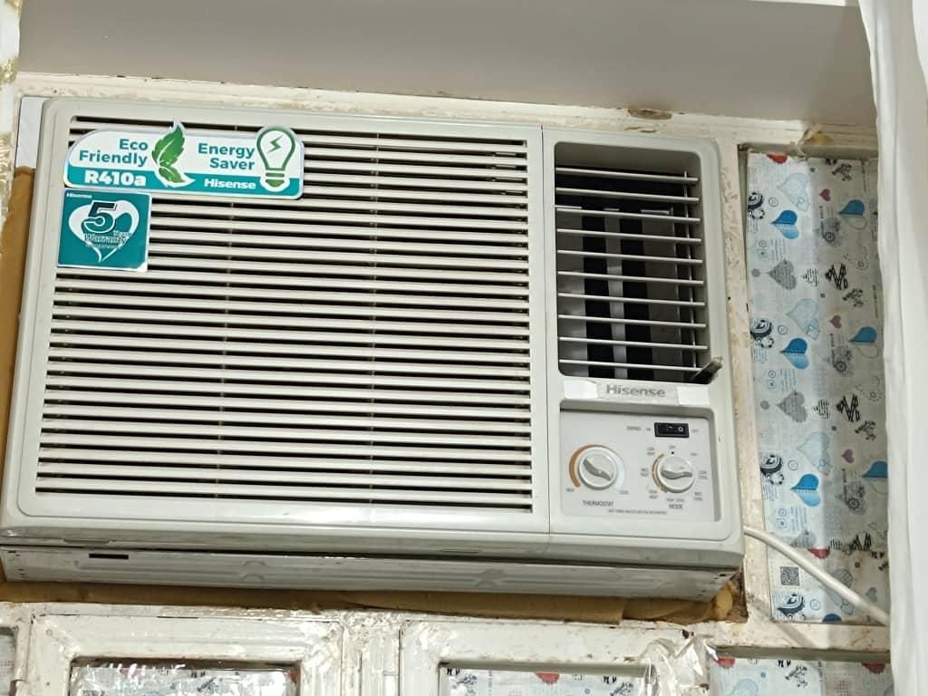 کولر پنجره ای hisense ex|کولر گازی و فن‌کوئل|قشم, |دیوار