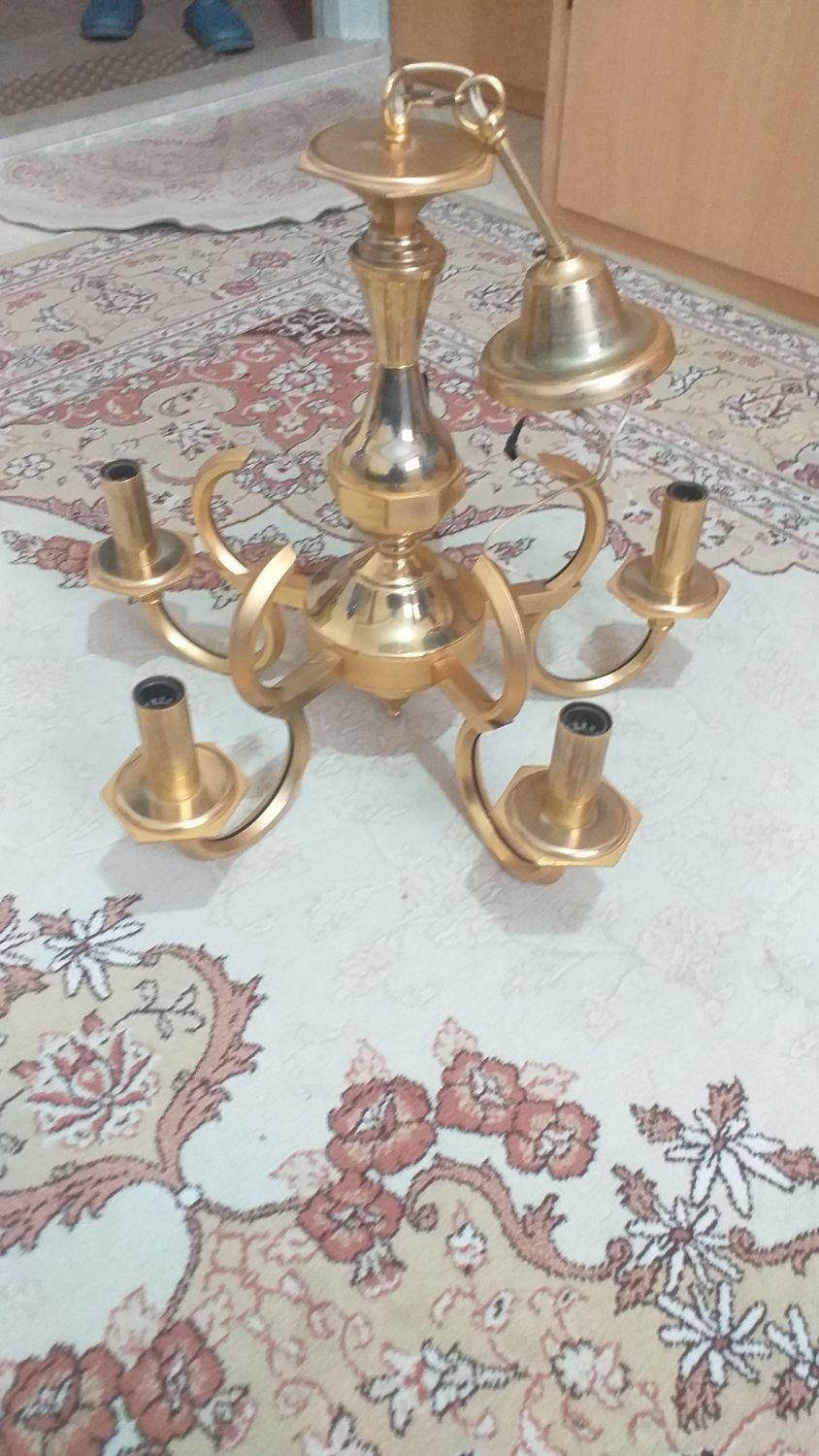 لوستر قدیمی  در حد نو|لوستر و چراغ آویز|تهران, عبدل‌آباد|دیوار