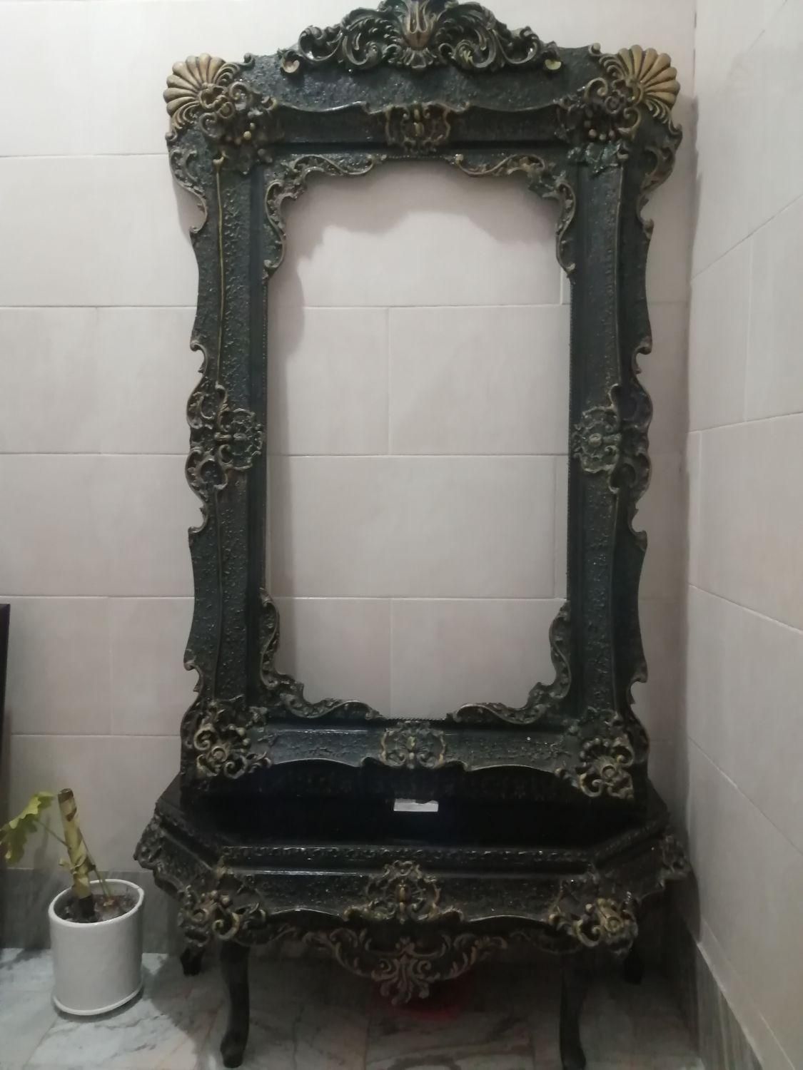 فروش قاب آینه کنسول وقاب گل باچوب درجه یک|تابلو، نقاشی، عکس|تهران, سرخه حصار|دیوار