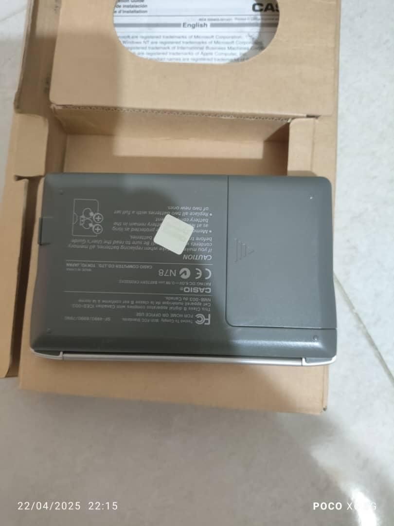 ماشین حساب دیجیتال Casio SF-6990-SR-W کلکسیونی|لوازم التحریر|تهران, شادآباد|دیوار