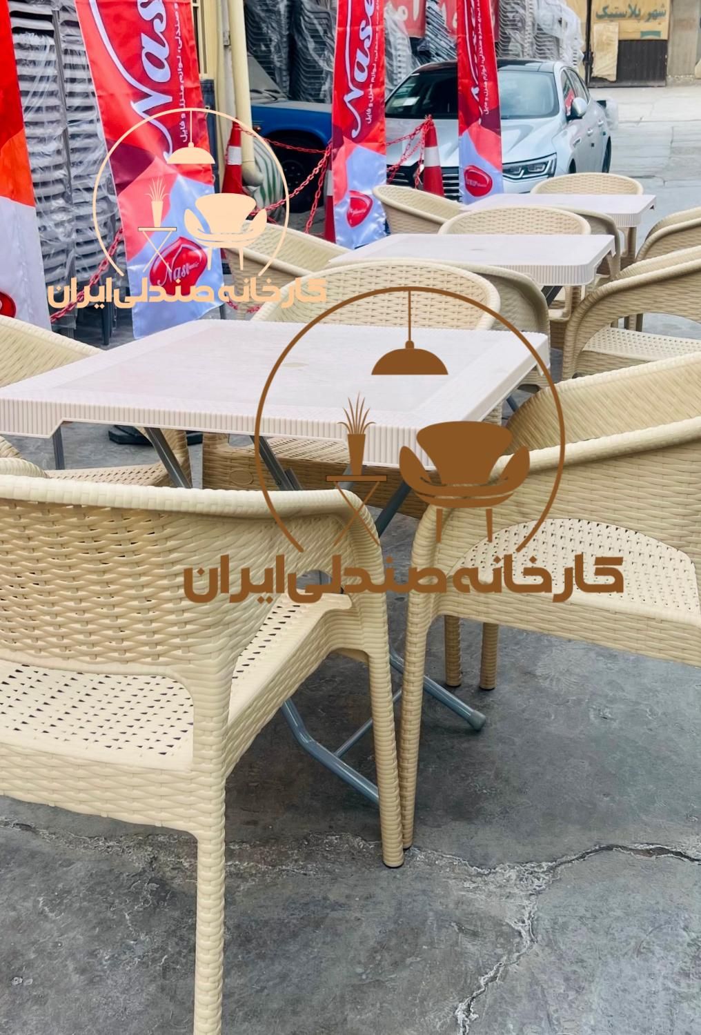 صندلی پلاستیکی میزغذاخوری سیمین(صندلی ایران|میز و صندلی غذاخوری|تهران, میدان ولیعصر|دیوار