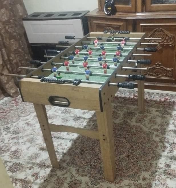 فوتبال دستی بزرگ پایه دار مشابه نو|اسباب‌بازی بچه|تهران, افسریه|دیوار