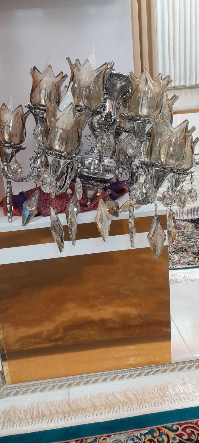 لوستر برنز|لوستر و چراغ آویز|رباط‌کریم, |دیوار