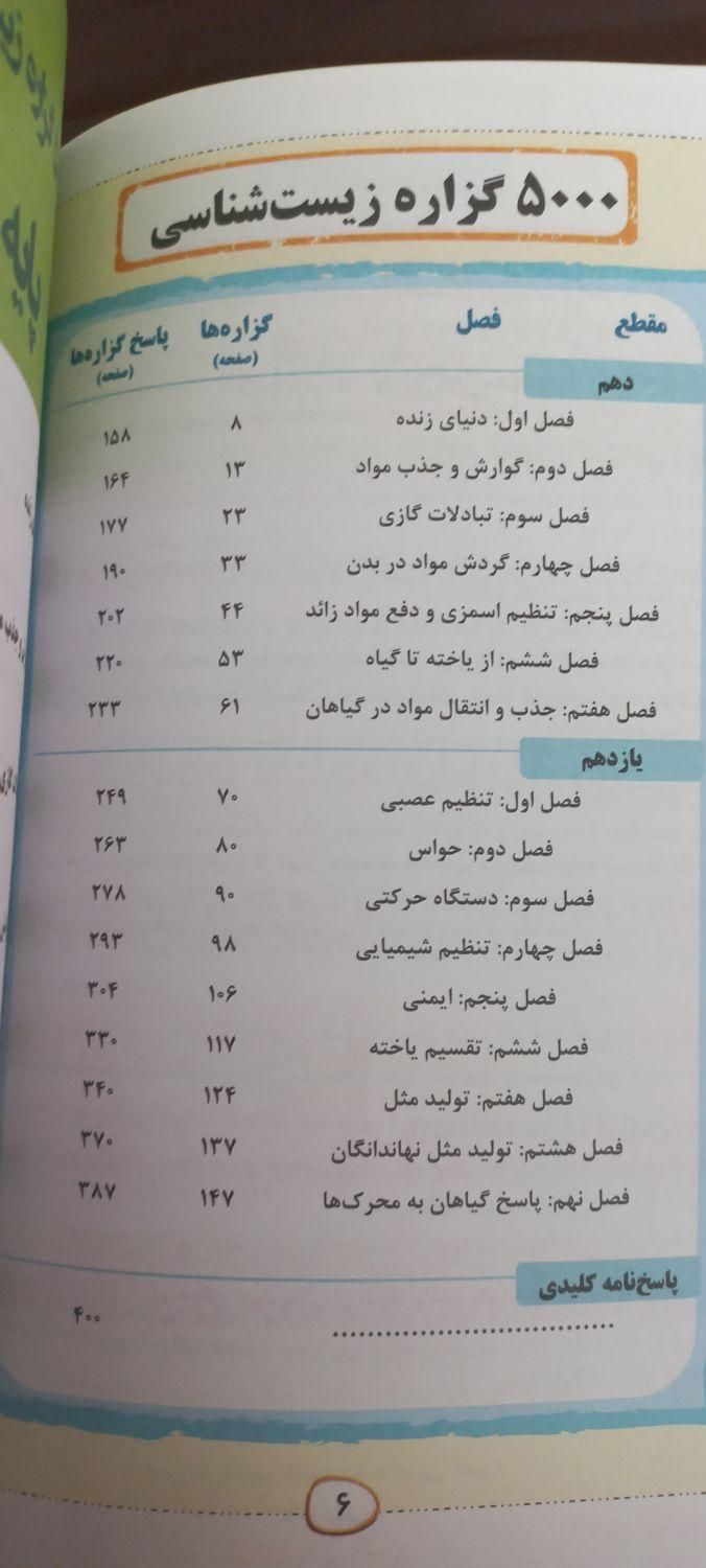 گزاره زیست شناسی|کتاب و مجله آموزشی|تهران, خانی‌آباد نو|دیوار