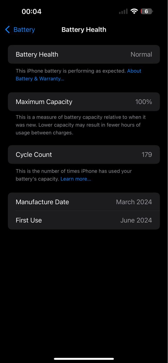 اپل iPhone 15 Pro Max باتری ۱۰۰ ZAA دوسیم|موبایل|اصفهان, آبشار|دیوار