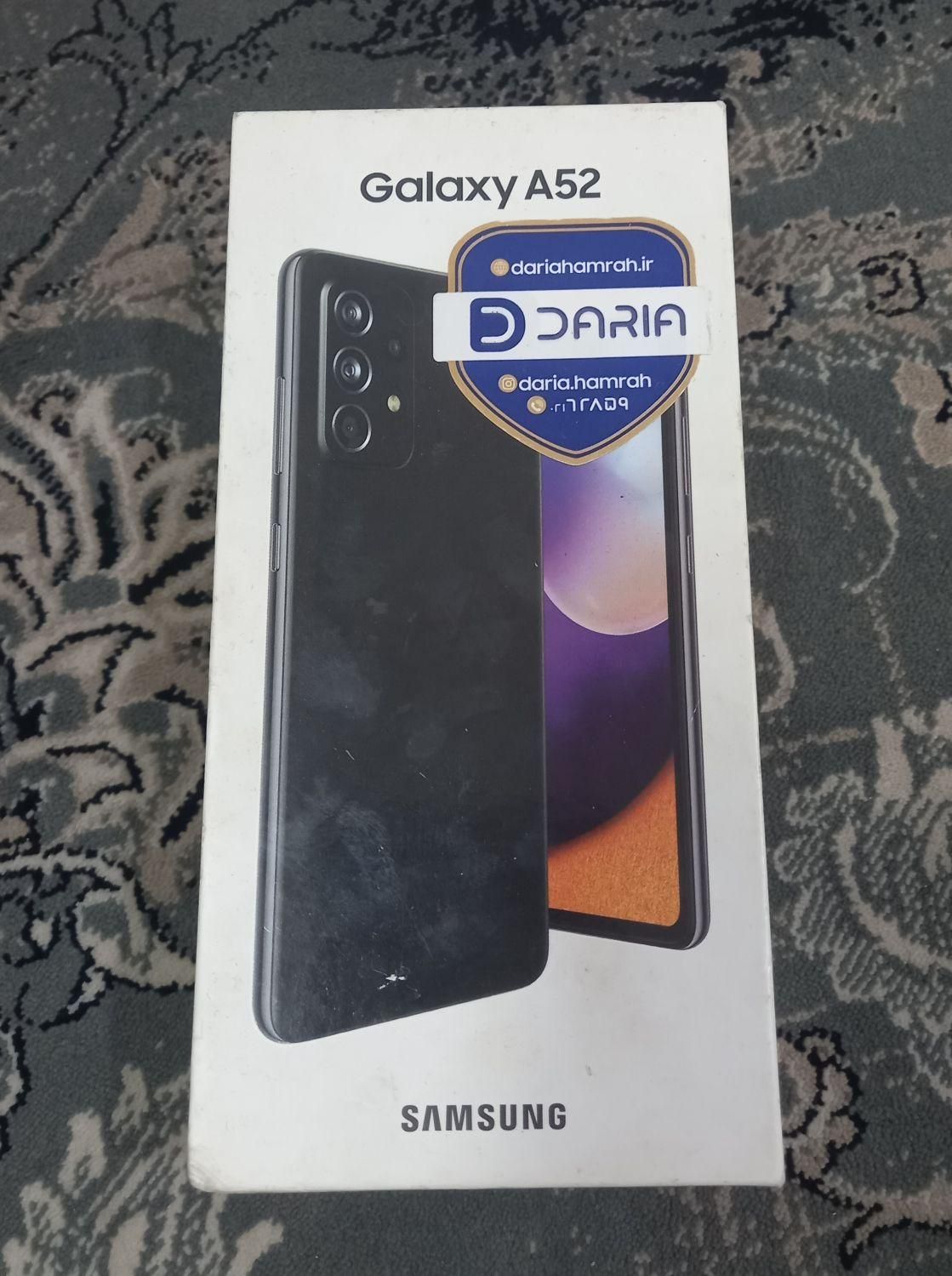 سامسونگ Galaxy A52 با حافظهٔ ۲۵۶ گیگابایت|موبایل|اصفهان, باغ دریاچه|دیوار