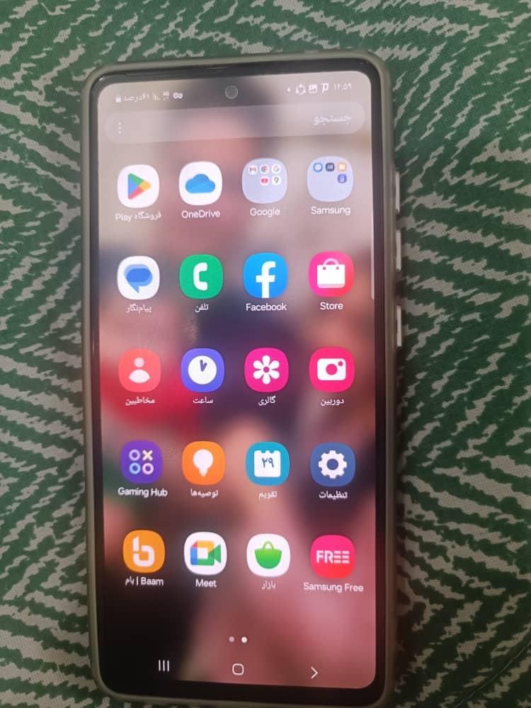 گوشی Galaxy A52s با حافظه ۱۲۸سالم فروش فوری|موبایل|تهران, دولت‌آباد|دیوار