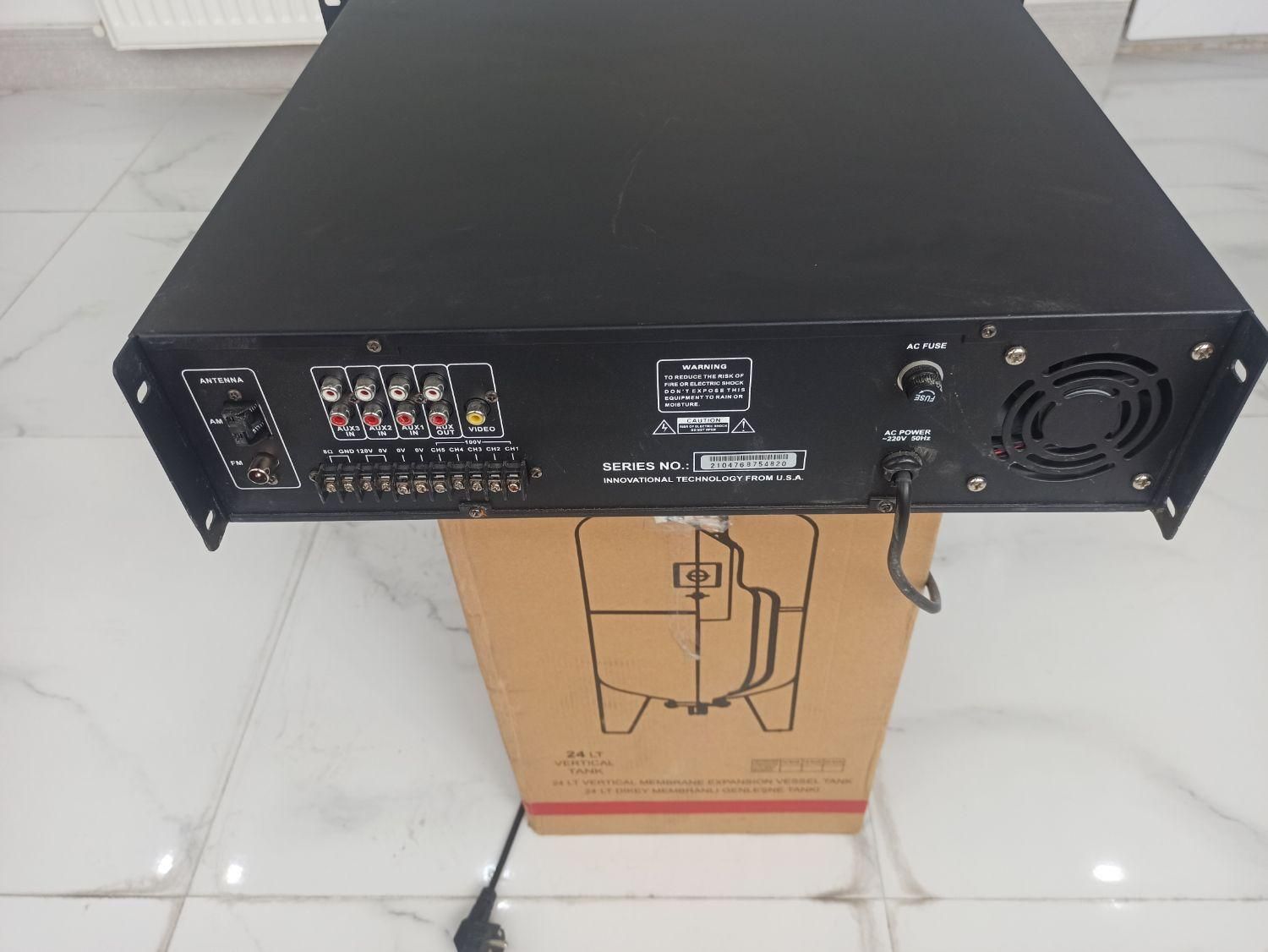 آمپلی فایر جی تی ار  jtr PB 6120|گیتار، بیس، امپلیفایر|تهران, شهرک دانشگاه تهران|دیوار