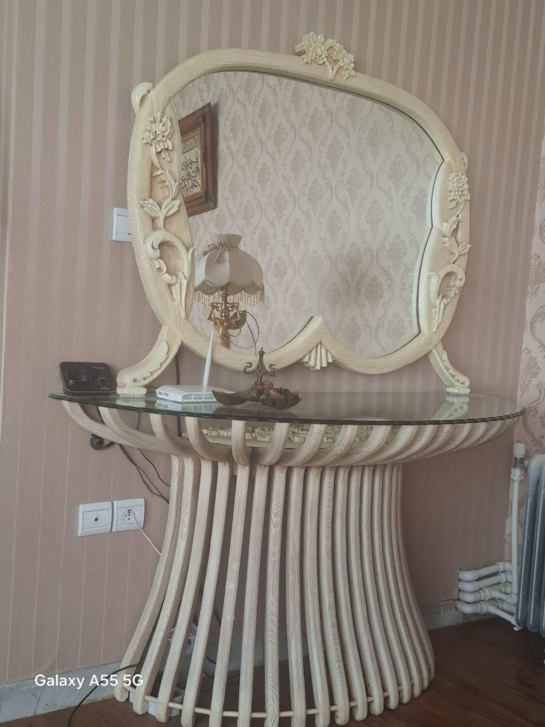 کنسول و آینه|بوفه، ویترین، کنسول|تهران, شهرک ژاندارمری|دیوار