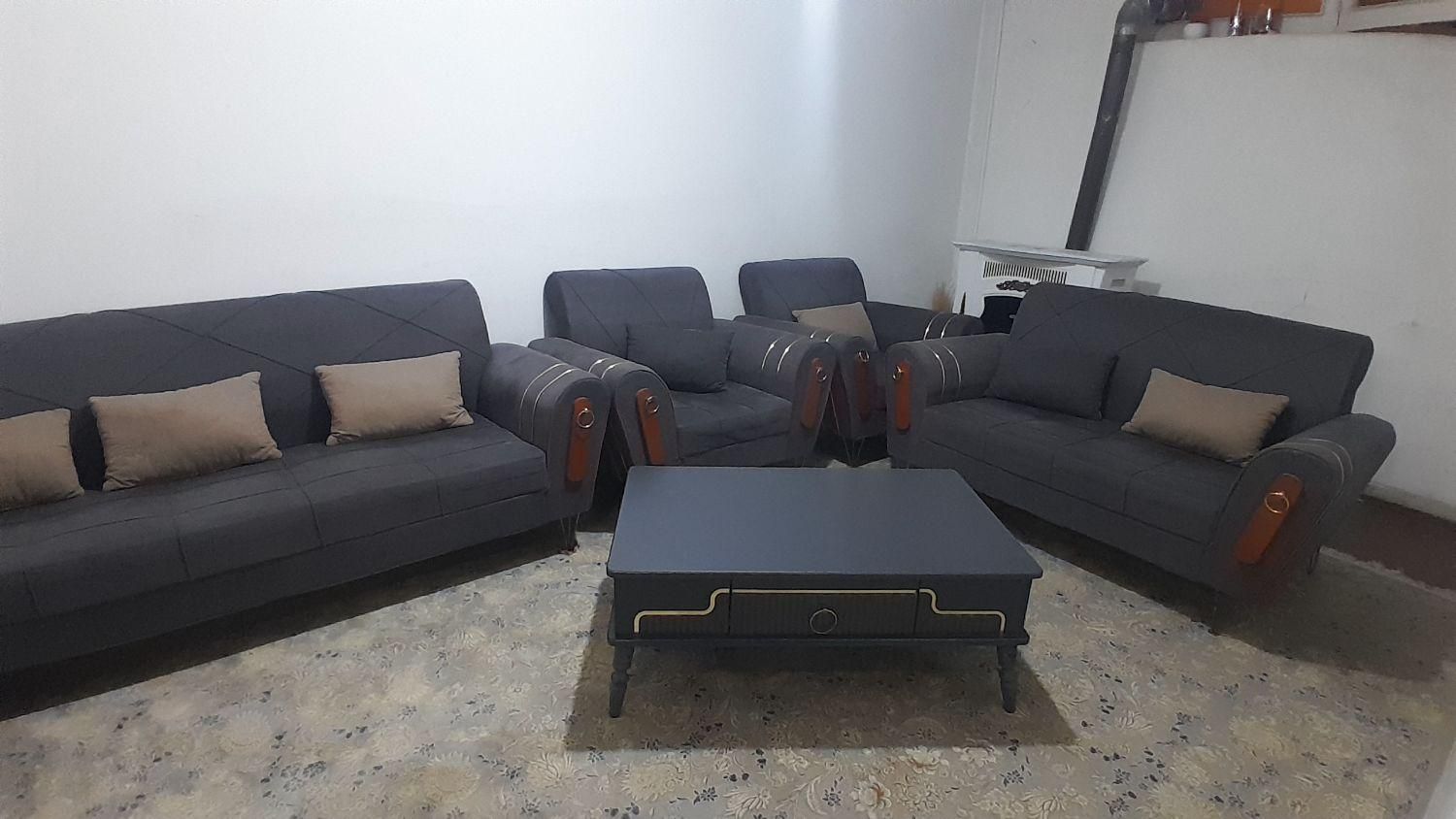 مبلمان ۷ نفره چستر|مبلمان خانگی و میز عسلی|تهران, شهرک ژاندارمری|دیوار